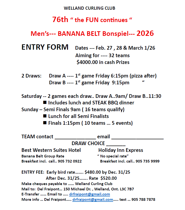 Men's Banana Belt Bonspiel (2026)